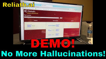 Demo op feiten gebaseerd model - Reliath. Ai