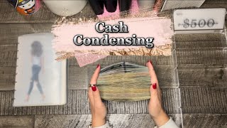 Cash Condensing | Bills Swap my Cash Envelopes | Over $9,000 back to the bank!!! | 2023 |