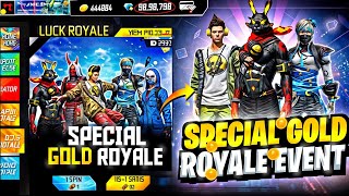 RAMADAN GOLD ROYAL SPIN VIDEO | FREE FIRE GOLD SPIN EVENT | GOLD SPIN FREE FIRE