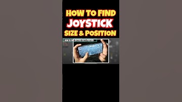 How To Find Joystick Size & Position 🔥bgmi & pubg mobile #bgmi #pubgmobile #jonathansensitivity