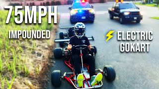 Caught by the Cops | Electric GoKarts⚡️