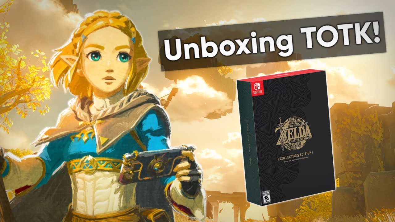 UNBOXING TEARS OF THE KINGDOM SPECIAL EDITION! YouTube