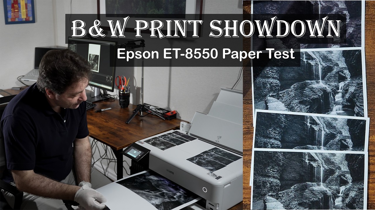 Good Enough for an Exhibition? Black & White Print Showdown: Epson ET-8550 Paper Test