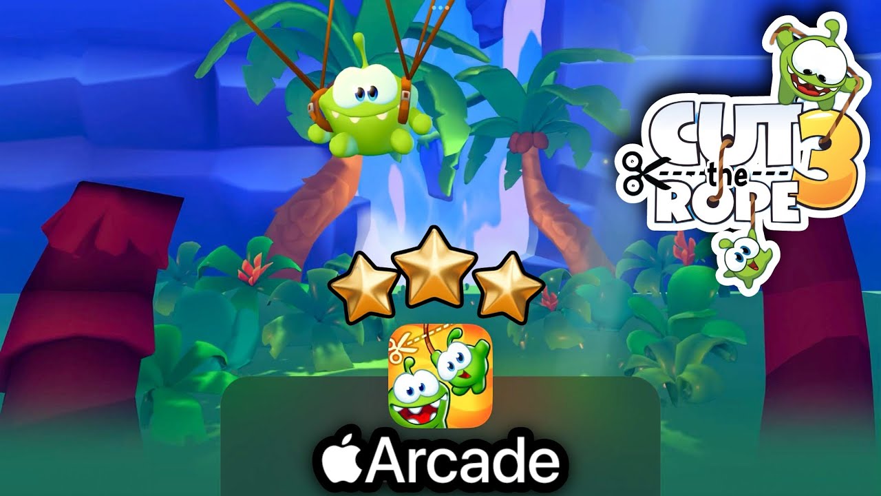 Cut the Rope 3 is heading to Apple Arcade next week