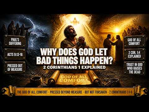 Why Does God Let Bad Things Happen? — 2 Corinthians 1 Explained