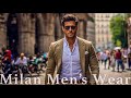 Italian men street style  ferrari store