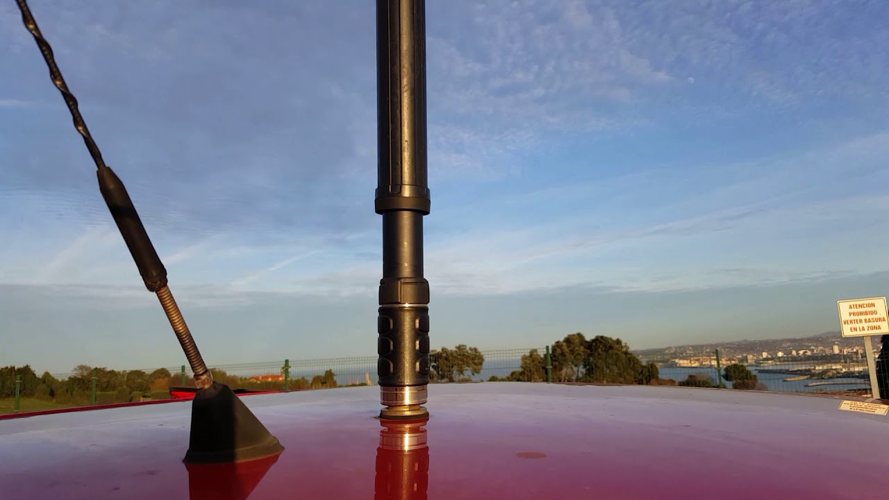 Antena Atas 120 Yaesu 857 d YouTube