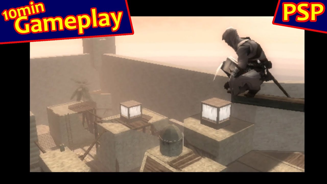 For as janky as assassin's creed bloodlines is, it's still really  impressive with how it managed to recreate assassin's creed 1 mechanics  with psp hardware, here's a little parkour clip from it. 