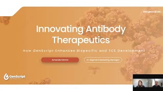 Innovating Antibody Therapeutics  How GenScript Enhances Bispecific and TCE Development