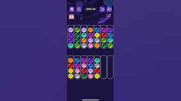 Level 462 - Ball Sort - Color Puzzle Master