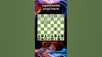 Englund Gambit, Queen Trap #1
