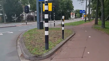 By e bike from Lage Vuursche to Hilversum trainstation The Netherlands