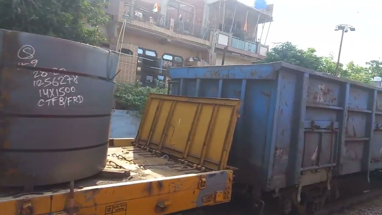 Gaziabad to Sahibabad Railway Journey 🚄#indian