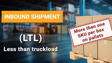 Create LTL Inbound Shipment with Multiple SKUs per Box | UPWMS Training | Guided Tour