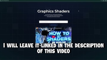 NEW How to Get Shaders on Roblox for Free in 2025! Working Method!