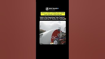 🇮🇳 India’s First Hyperloop Train 🚄 | 1000 Km/hr Future Transport ⚡