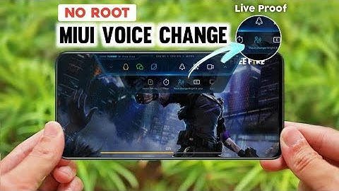MIUI VOICE CHANGER Install Any Device  ( NO ROOT ) Live Proof ‖ Game Turbo 3.0 🎮