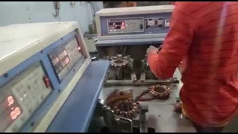Ceiling Fan Motor Winding by CNC Machine !! Nishant Industries Faridabad 9555969791