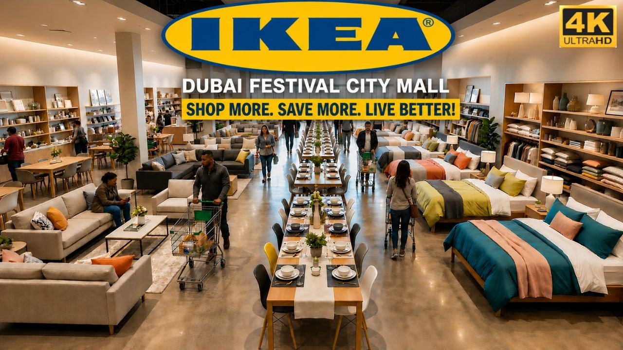 🇦🇪 IKEA Dubai Festival City Mall Price Reviews in 4K | Showroom Best Deals & Shopping Guide 2026