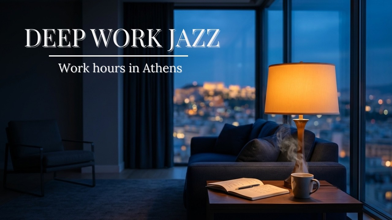 2 Hours Deep Work Jazz | 2 Hours Jazz for Focus & Productivity