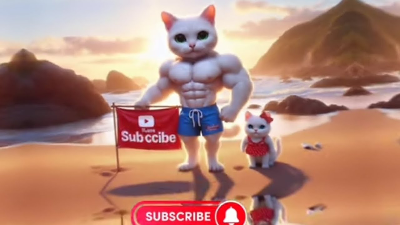 A cat's love for a girl 🐱❤️ a cat's history🐱🤩