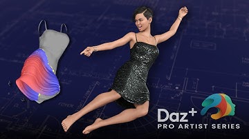 Adjusting Weight Maps in 3D Clothing - Daz+ Pro Artist Series