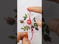 Most Beautiful rose embroidery tips #shorts #trending #viral #new #foryou #video #ytshorts