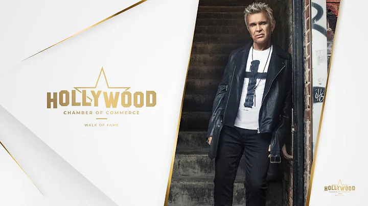 Billy Idol - Hollywood Walk of Fame Ceremony