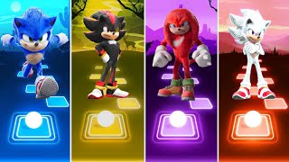 Sonic The Hedgehog  Shadow The Hedgehog  Knuckles The Echidna  Silver The hedgehog || Tiles Hop