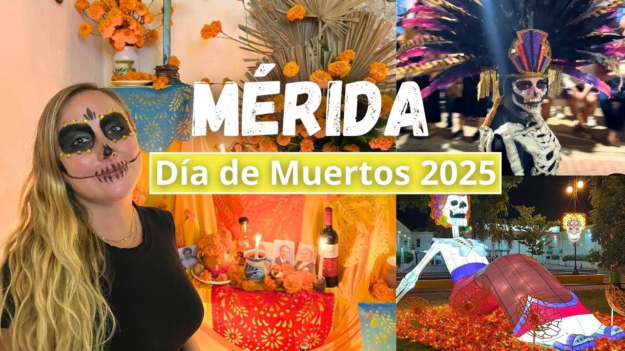 Празднование Ханаль Пичан в Мериде в 2025 году | Снова в Мексике!