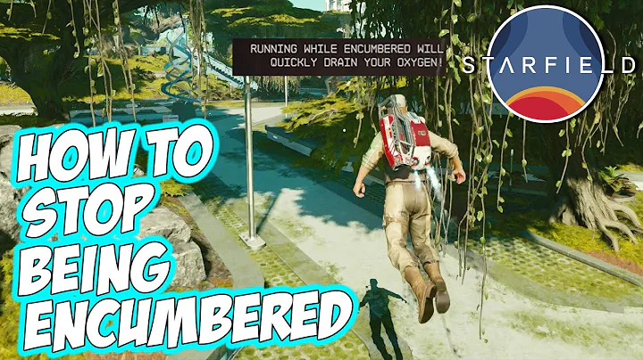 Starfield - How to STOP being ENCUMBERED