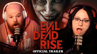 wholesome family fun | EVIL DEAD RISE Official Trailer (REACTION)