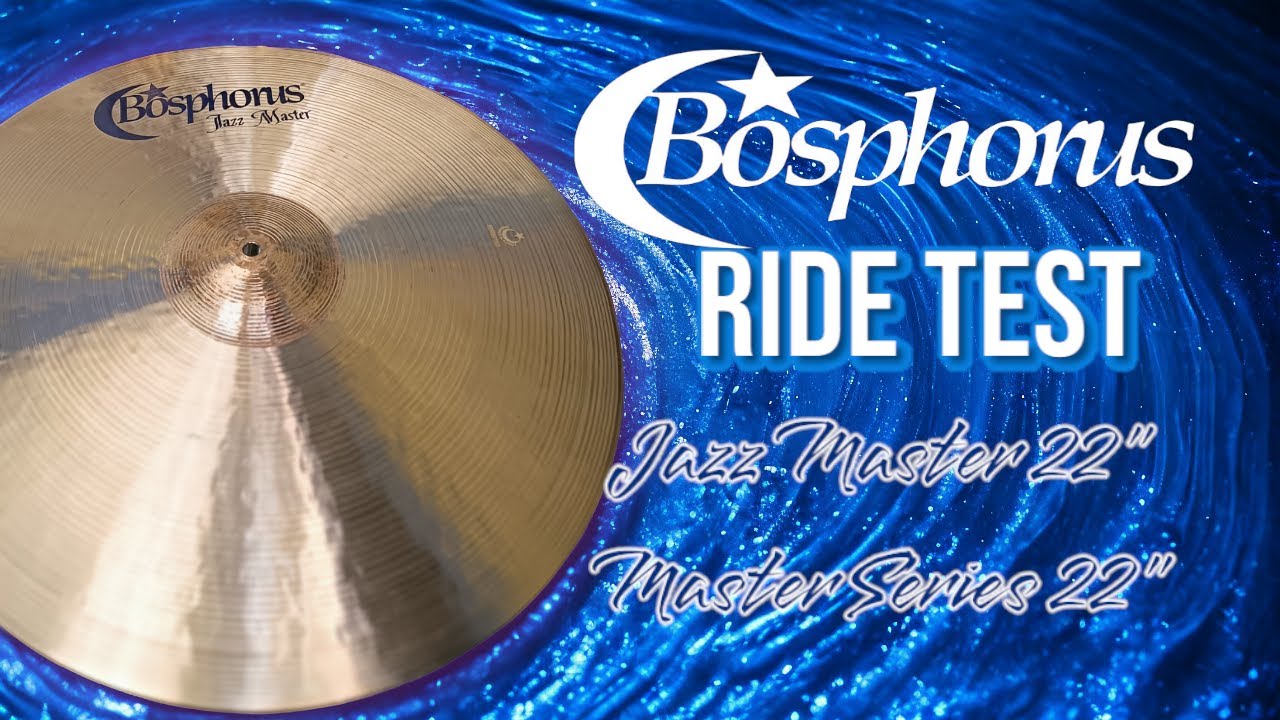 Bosphorus - Master Series & Jazz Master 22 Rides - YouTube
