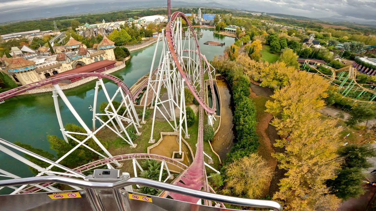 Shock on-ride POV (with commentary) (Ride video/ MagicLand (Italy