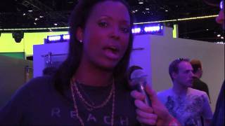 Halo Waypoint E3 2010 interview with Aisha Tyler