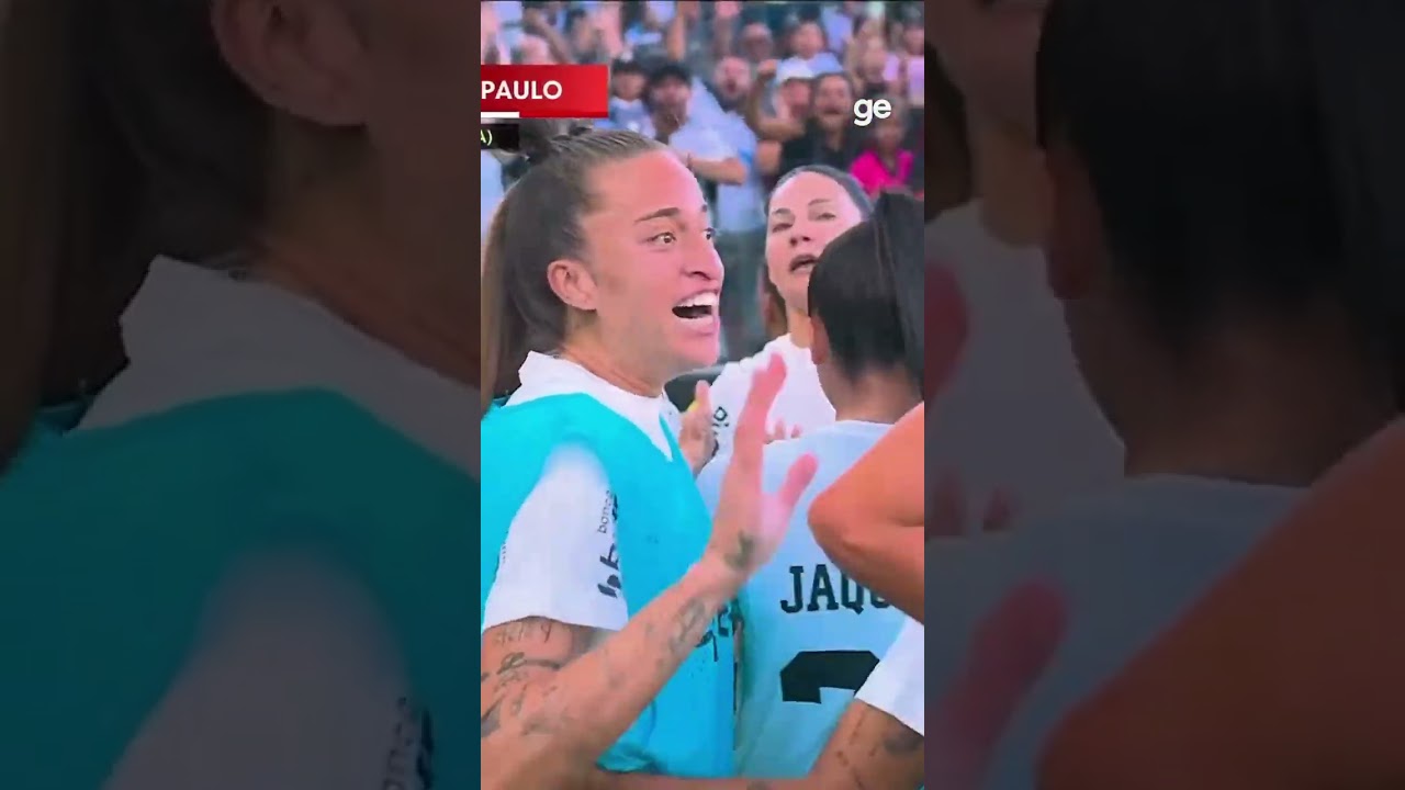CORINTHIANS ABRE O PLACAR COM GABI ZANOTTI | #shorts | ge.globo