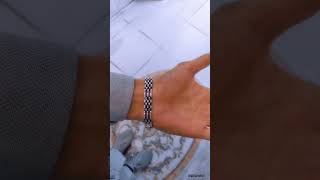 The most beautiful Turkish men's silver bracelet |اجمد انسيال فضة رجالي تركي روعة