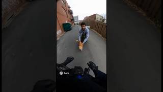 Police chase got interrupted by a kitty cat 🐱 #memes #funny #fypシ #kitten #police #pets #shorts