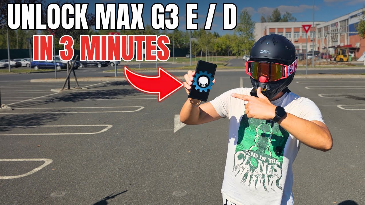 Разблокируйте свой Segway Max G3 / ZT3 / GT3 / F3 за 3 минуты (БЕСПЛАТНО и самый простой способ)