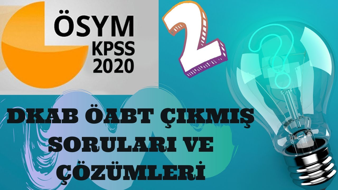 2020 KPSS DKAB ABT SORULARI ZM 31 60 SORULAR