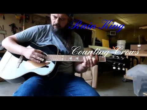 How to play RAIN KING by the Counting Crows easy acoustic guitar