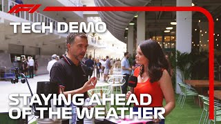 How Do F1 Teams Stay Ahead Of The Weather? Albert Fabrega's F1 TV Tech Demo | Crypto.com