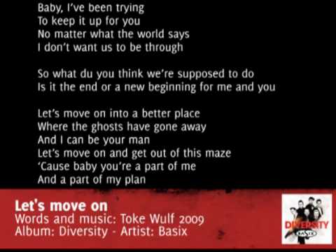 Watch Basix: Let's move on - with lyrics on YouTube Watch Basix: Let's move on - with lyrics on YouTube
