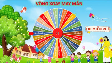 Trò chơi vòng xoay may mắn trong PowerPoint | Tải về miễn phí