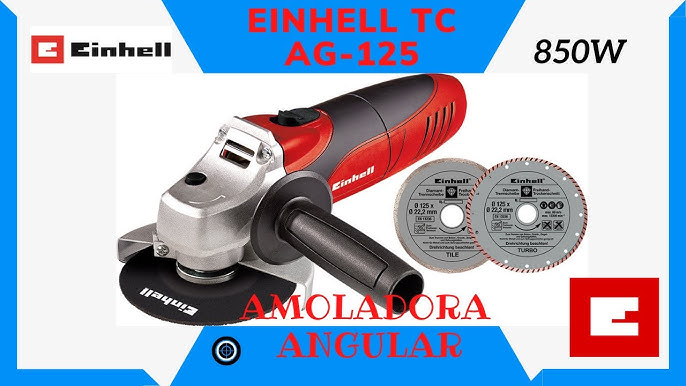 grinder Einhell 125 UNBOXING Angle TC-AG YouTube -