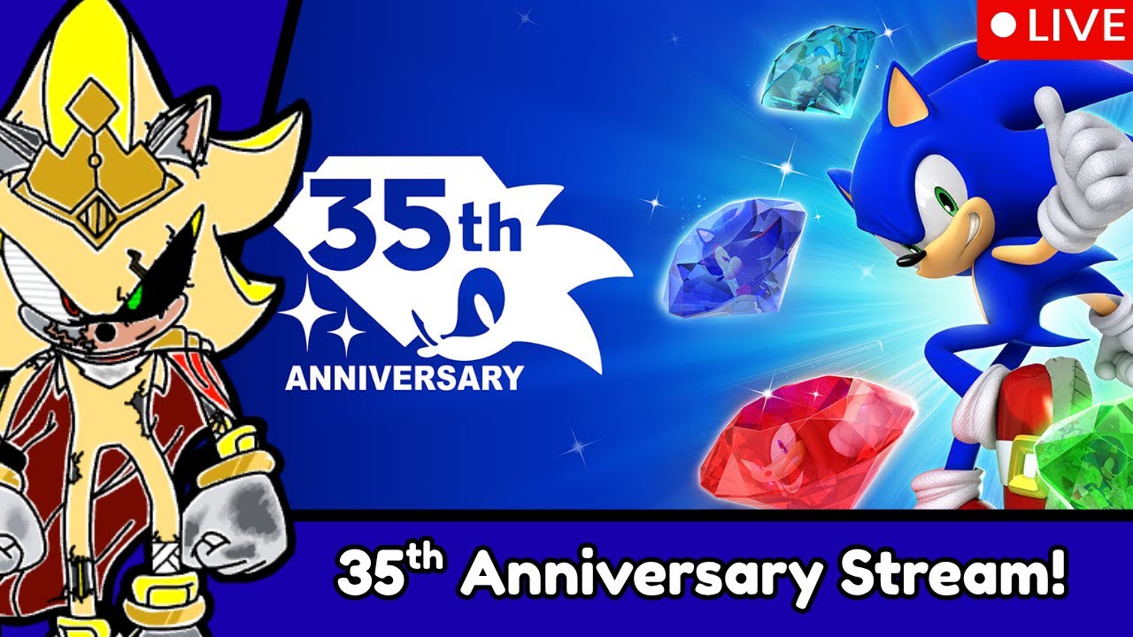 LIVE | IT'S SONIC'S BIRTHDAY! | Chill sonic stream
