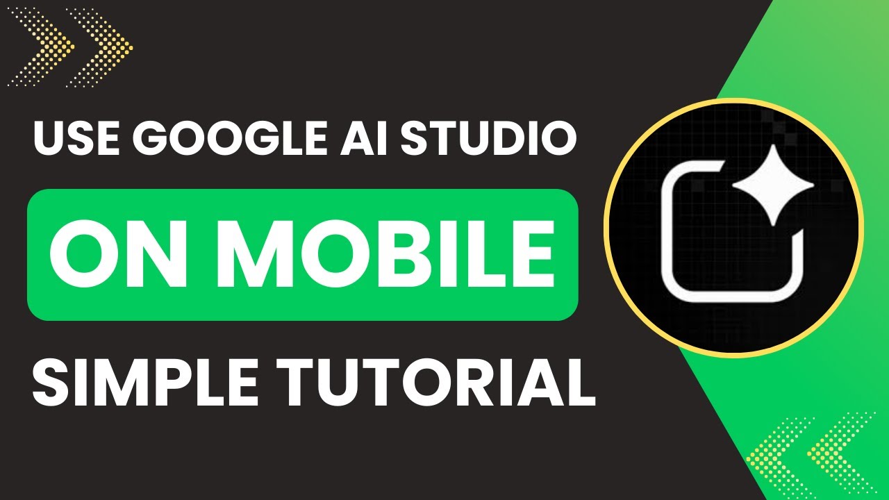 Как использовать Google AI Studio на мобильном устройстве