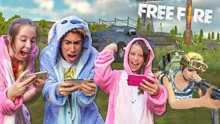 JUGAMOS AL FREE FIRE DISFRAZADOS (CON MIS HERMANAS) *ÉPICO* screenshot 3