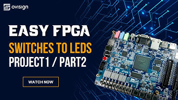 FPGA project 01 Part2 - Switches to LEDs