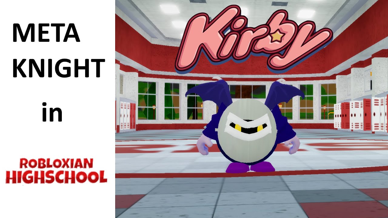 Meta Knight In Robloxian Highschool Roblox Youtube - how to become a knigt in roblox